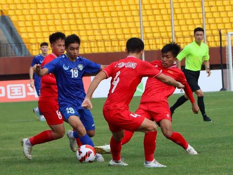 U16 Việt Nam gây bất ngờ trên đất Trung Quốc, đại thắng Uzbekistan