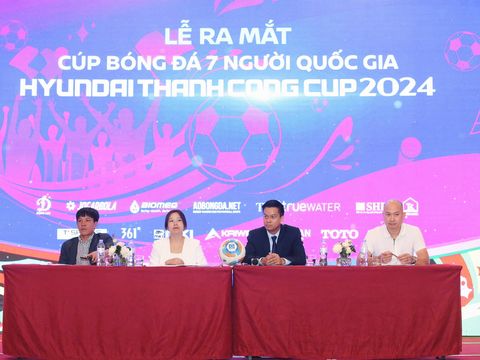 Cup Bóng đá 7 người Quốc gia 2024: Mỗi Câu lạc bộ có 1 suất cầu thủ ngoại