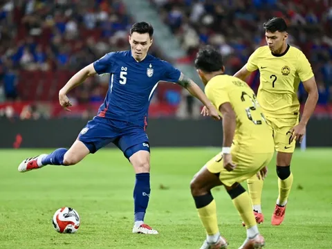 Kết quả Thái Lan 1-0 Malaysia: "Voi chiến" thắng chật vật, đội khách tan vỡ mộng đi tiếp