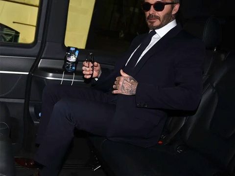 David Beckham và dàn sao cú ăn 3 năm 1999 của MU đổ bộ thảm đỏ