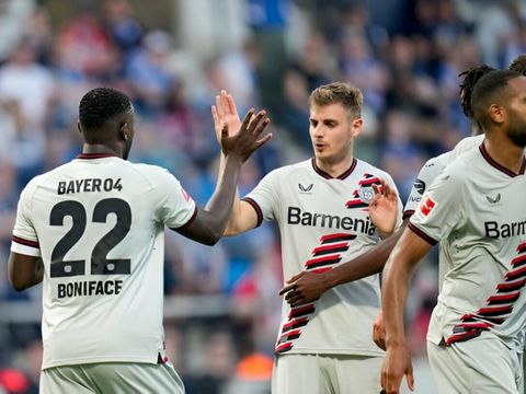 Leverkusen dội cơn mưa bàn thắng vào lưới Bochum, chạm mốc 50 trận bất bại