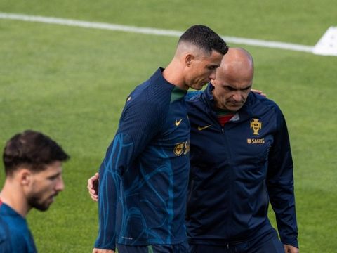 HLV Roberto Martinez khẳng định Cristiano Ronaldo tiếp tục làm đội trưởng Bồ Đào Nha ại Euro 2024