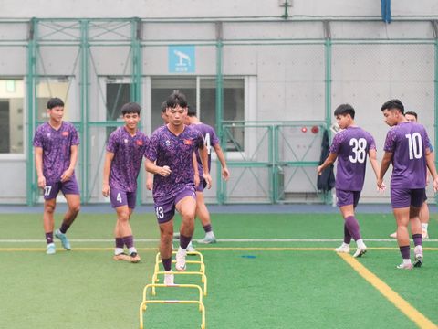 ĐT U20 Việt Nam phải huỷ trận đấu tập vì lí do khách quan