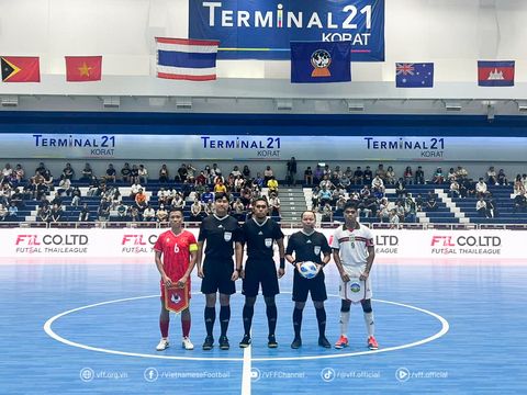 ĐT futsal Việt Nam mở màn thuận lợi tại giải vô địch futsal Đông Nam Á 2024