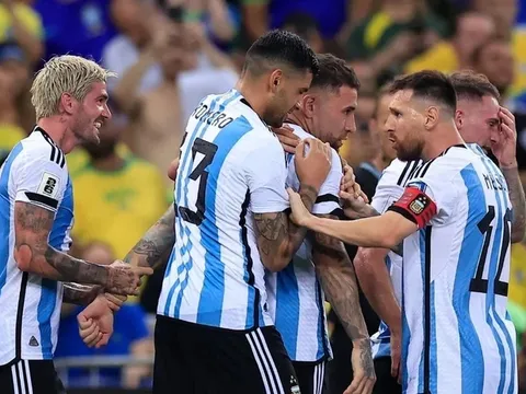 Argentina đánh bại Brazil như thế nào trong Siêu kinh điển Nam Mỹ đầy bạo lực?