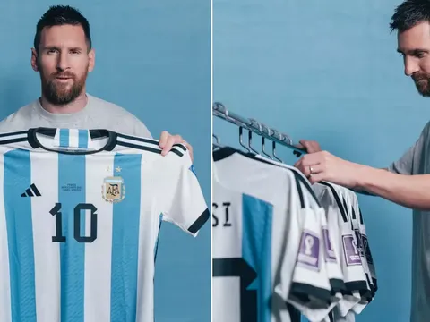 Điều gì đã xảy ra với chiếc áo World Cup 'mất tích' của Lionel Messi có thể trị giá hàng triệu USD?