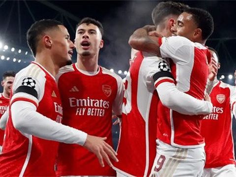 Arsenal 6-0 Lens: Thành công tiến vào vòng 1/8 với ngôi đầu bảng