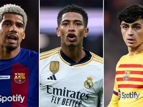Tin chuyển nhượng: Barca và Real thống trị 'danh sách 1 tỷ euro'