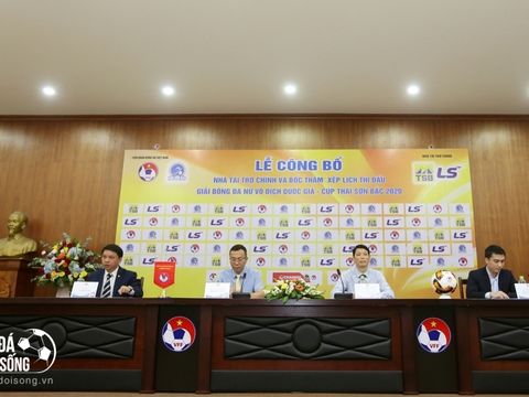 Thái Sơn Bắc tiếp tục đồng hành cùng Giải bóng đá Nữ VĐQG 2020
