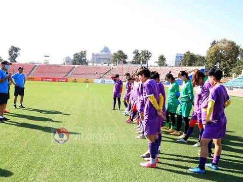 Đội tuyển nữ Việt Nam phục hồi thể lực sau trận đấu với Maldives