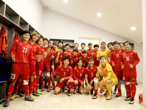 Đội tuyển nữ Việt Nam lên đường về nước, kết thúc thành công chuyến thi đấu duy nhất trong năm 2021