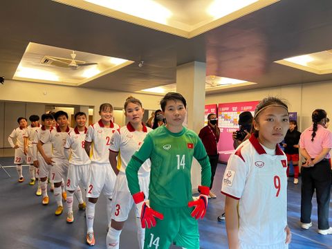 Tuyển nữ Việt Nam thua Hàn Quốc ở trận ra quân Asian Cup 2022