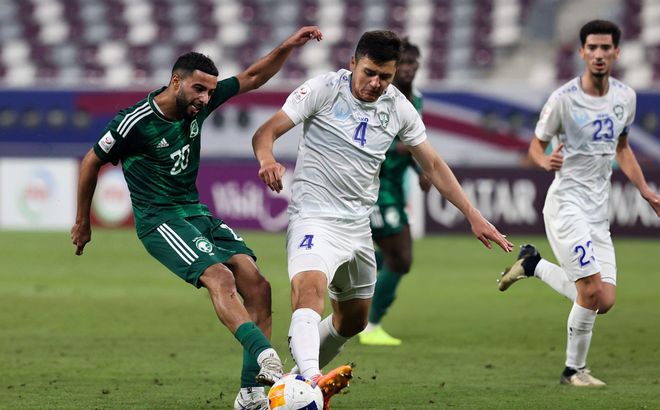 Đánh bại ĐKVĐ Ả Rập Xê Út, U23 Uzbekistan tiến vào bán kết