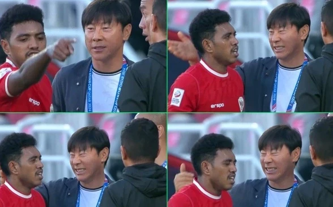 Sau chiến thắng lịch sử của U23 Indonesia: Bùa lợi may mắn của HLV Shin Tae Yong và khoảnh khắc "đánh học trò" viral